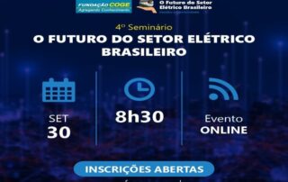 Seminário para discussão da crise no setor elétrico brasileiro