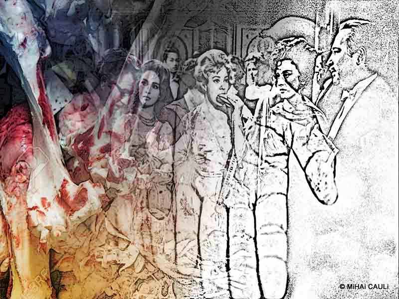 A miséria que se contenta com restos de carne