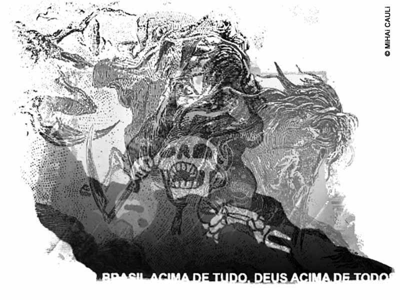 O bem e o mal morreram e sobrou apenas um vazio nesse país comandado por um genocida